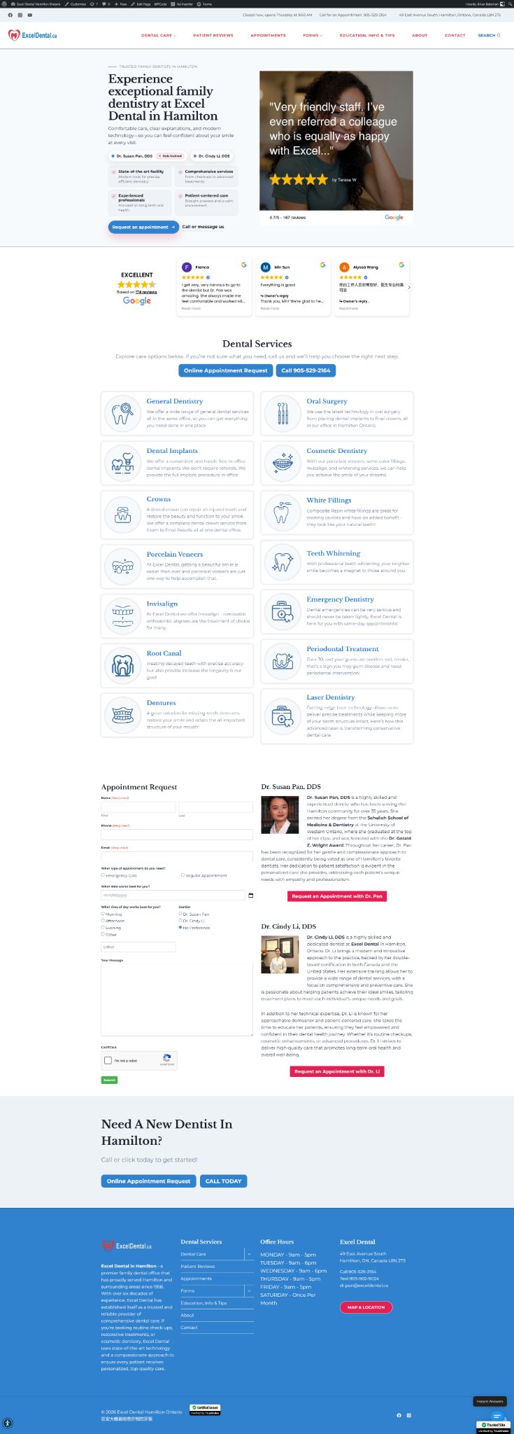 Revenue and cost improvement screenshot
