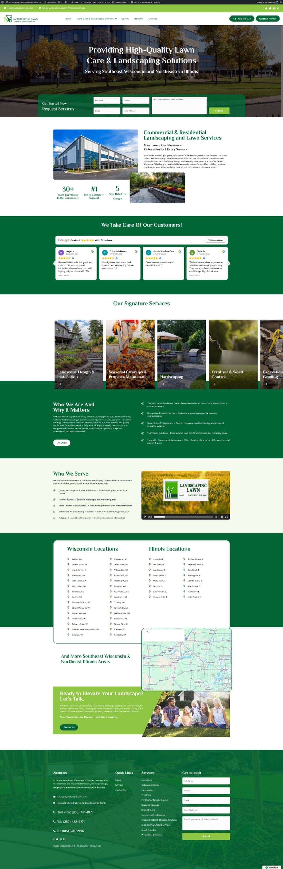 Local service turnaround screenshot