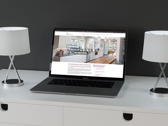 SJ Janis Remodeling Website Design screenshot